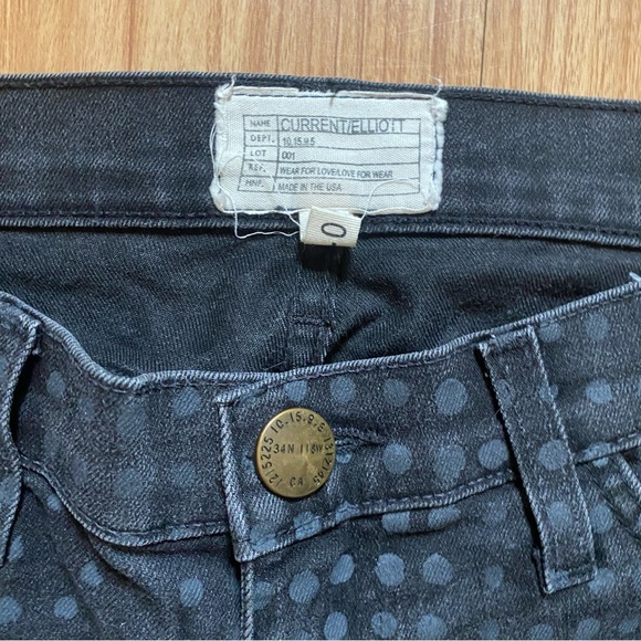 Current/Elliott polka dot jeans - Picture 3 of 4